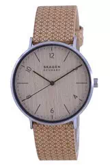 Skagen Aaren Naturals Limited Edition Wood Veneer Strap Quartz SKW6746 Men\'s Watch