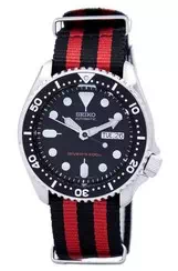 Seiko Automatic Diver\'s 200M NATO Strap SKX007K1-var-NATO3 Men\'s Watch