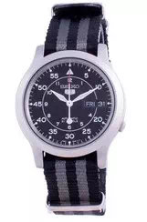Seiko 5 Military SNK809K2-var-NATOS16 Automatic Nylon Strap Men's Watch