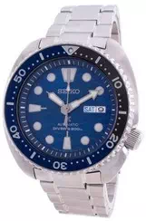 Relógio Seiko Prospex Turtle Save The Ocean Diver Automático SRPD21 SRPD21J1 SRPD21J 200M Masculino