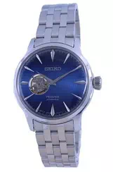 Seiko Presage Cocktail Time Blue Acapulco Open Heart Automatic SSA439 SSA439J1 SSA439J Men\'s Watch