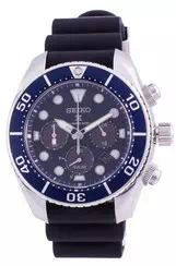 Relógio masculino Seiko Prospex Solar Sumo SSC759 SSC759J1 SSC759J cronógrafo 200M