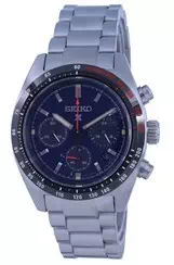 Seiko Prospex Speedtimer Chronograph Solar Blue Dial SSC815 SSC815P1 SSC815P 100M Men\'s Watch