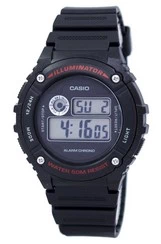 Casio Sports Illuminator Alarm Chrono Digital W-216H-1AV W216H-1AV Men\'s Watch