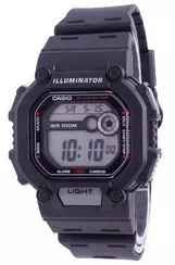 Casio Youth Dual Time Illuminator W-737H-1A W737H-1 100M Men's Watch
