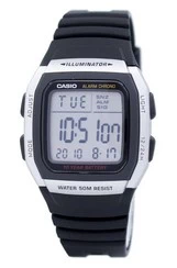 Casio Youth Digital Alarm Chrono Illuminator W-96H-1AVDF W96H-1AVDF Men\'s Watch