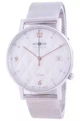 Relógio feminino Zeppelin Grace Diamond com detalhes em quartzo 7441M-1 7441M1
