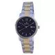 Westar Black Two Tone Stainless Steel Quartz 40245 CBN 103 Women's Watch