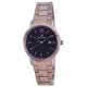 Westar Black Dial Rose Gold Tone Stainless Steel Quartz 40245 PPN 603 Women's Watch