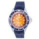Edox SkyDiver Neptunian Diver's Orange Dial Automatic 801203NCAODN 80120 3NCA ODN 1000M Men's Watch