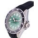 Relógio masculino Edox SkyDiver Neptunian Diver's Green Dial automático 801203NCAVDN 1000M