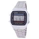 Casio Digital Alarm Chrono Stainless Steel A168WA-1WDF A168WA-1W Unisex Watch