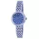 Relógio feminino Emporio Armani Rosa com mostrador azul em aço inoxidável de quartzo AR80051