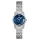 Relógio feminino Coach Delancey mostrador azul cristal com detalhes em quartzo 14502669