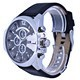 Diesel Mega Chief Chronograph Leather Quartz DZ4559 100M Men's Watch