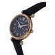 Fossil Carlie Mini Leather Black Mother Of Pearl Dial Quartz ES4700 Women's Watch