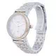 Relógio feminino Fossil Gwen Silver Dial Daimond com acentos Quartz ES4881