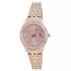Fossil Scarlette Micro Diamond com detalhes em ouro rosa Quartz ES5038 Relógio feminino