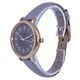 Fossil Jacqueline Leather Grey Mother Of Pearl Dial Solar ES5091 Women's Watch