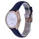 Fossil Gabby Crystal Accents White Dial Leather Strap Quartz ES5116 Women's Watch