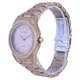 Citizen AR Pink Dial Rose Gold Tone Stainless Steel Eco-Drive FE7053-51X 100M Women's Watch