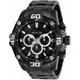 Relógio masculino Invicta Pro Diver Cronógrafo mostrador preto em aço inoxidável 33852 100M
