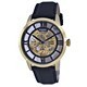 Fossil Townsman Leather Skeleton Dial Automatic ME3210 Men's Watch