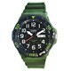 Casio Analog Army Green Resin Band Quartz MRW-210H-3A MRW210H-3 100M Men's Watch