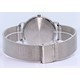 Casio Analog Stainless Steel Mesh Silver Dial Quartz MTP-B125M-7A MTPB125M-7 Men's Watch