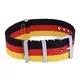 Ratio NATO26 Germany National Flag Pattern Polyester 22mm Watch Strap
