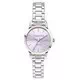 Relógio feminino Trussardi T-Original com detalhes em aço inoxidável quartzo R2453142507