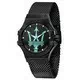 Maserati Aqua Edition Black Dial Stainless Steel Quartz R8853144002 100M Men's Watch