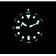 Relógio masculino Ratio Black Dial de aço inoxidável RTA100 200M para mergulhadores automáticos