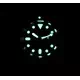 Relógio masculino RTB200 200M em aço inoxidável com mostrador preto Ratio
