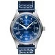 Ratio Skysurfer Pilot Blue Sunray Dial Leather Automatic RTS318 200M Men's Watch