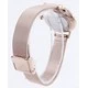 Skagen Anita Silver Dial Crystal Rose Gold-Tone Mesh Bracelet SKW2151 Women's Watch