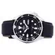 Seiko Automatic Diver's Black Leather SKX007J1-var-LS10 200M Men's Watch