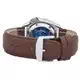 Seiko Automatic Diver's Brown Leather SKX007K1-var-LS12 200M Men's Watch