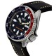 Seiko Automatic Diver's Ratio Black Leather SKX009K1-LS2 200M Men's Watch
