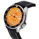Reloj para hombre Seiko Automatic Diver's Ratio Black Leather SKX011J1-LS2 200M