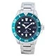 Seiko Prospex Solar Diver's 200M SNE451 SNE451P1 SNE451P Men's Watch