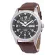 Seiko 5 Sports Automatic Brown Leather SNZG09K1-var-LS12 100M Men's Watch