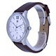 Relógio masculino Tommy Hilfiger Damon couro branco mostrador quartzo TH-1791418.G